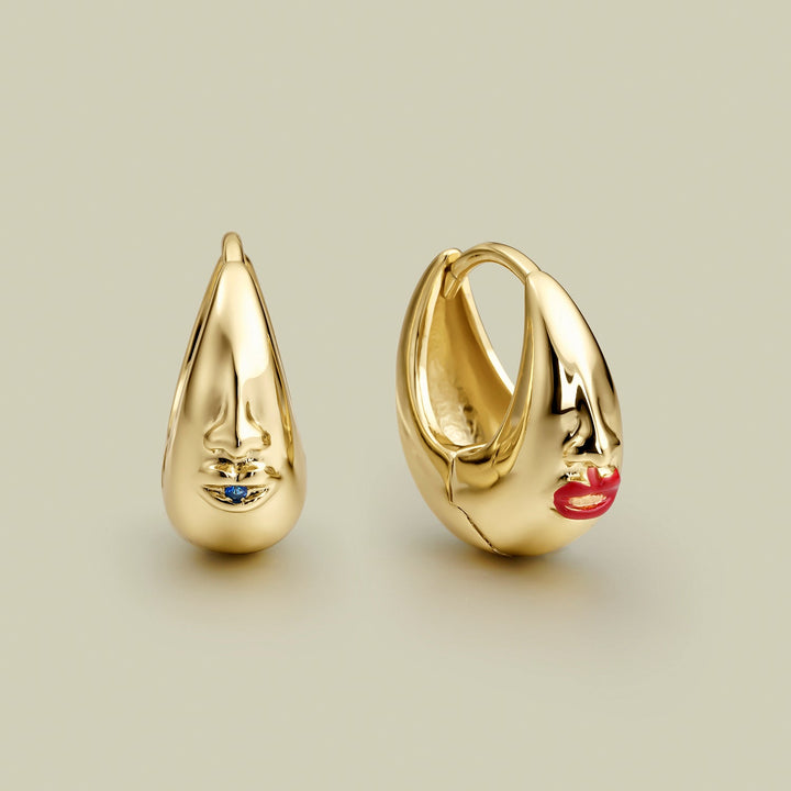 PENDIENTES ASIMÉTRICOS TRUE FACES