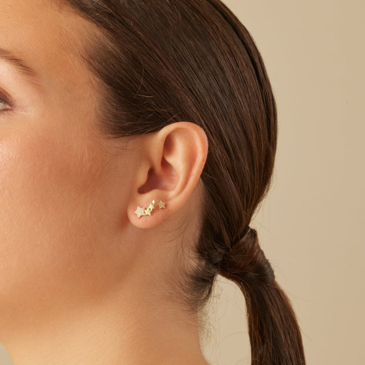 ASYMMETRISCHE STARLET OORRINGEN