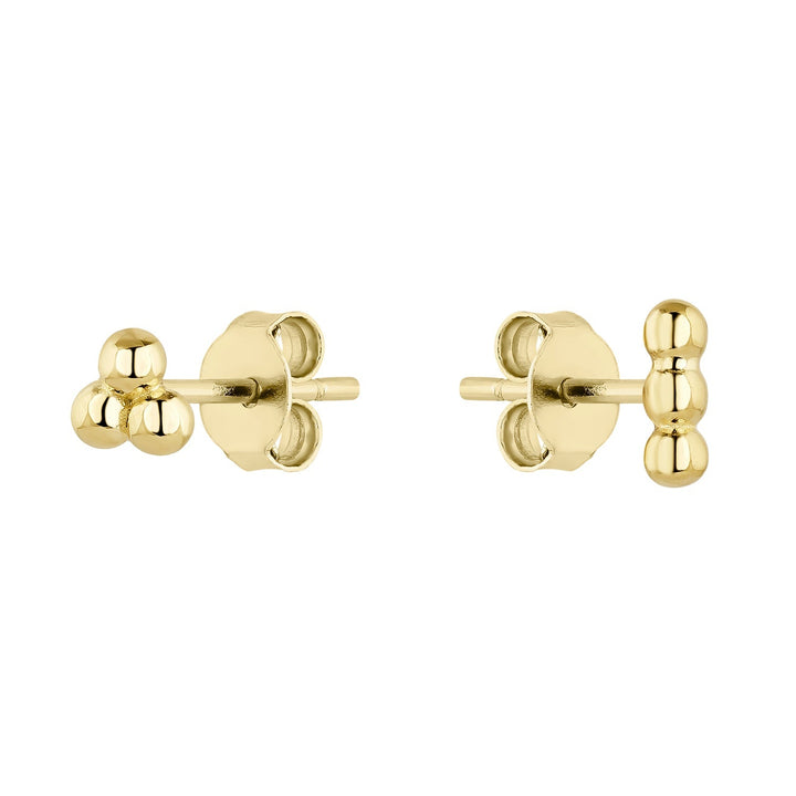 PENDIENTES ASIMÉTRICOS CAVIAR