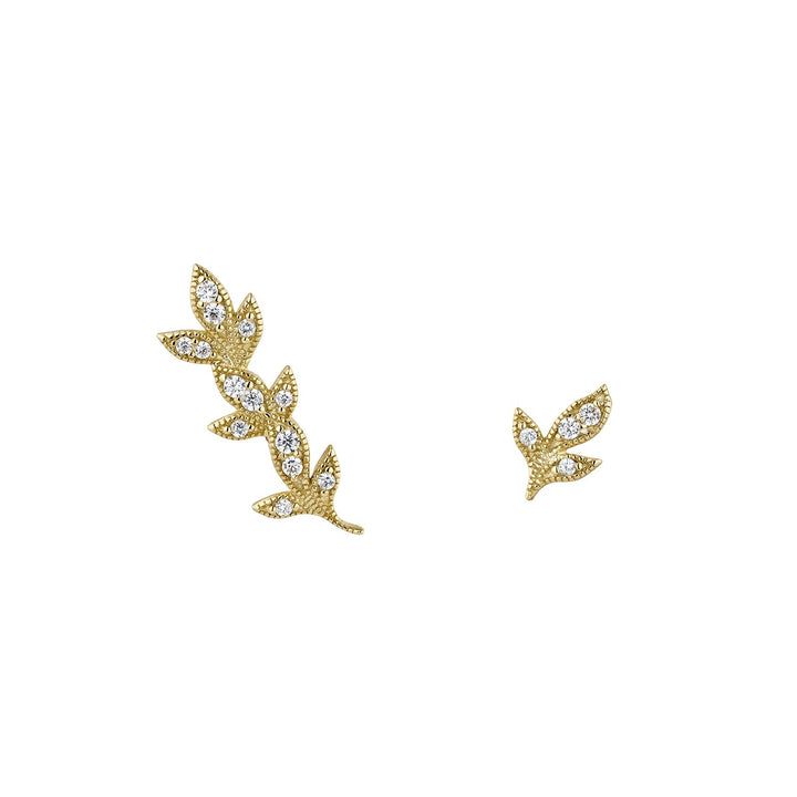 PENDIENTES ASIMÉTRICOS GOLDENLEAVES