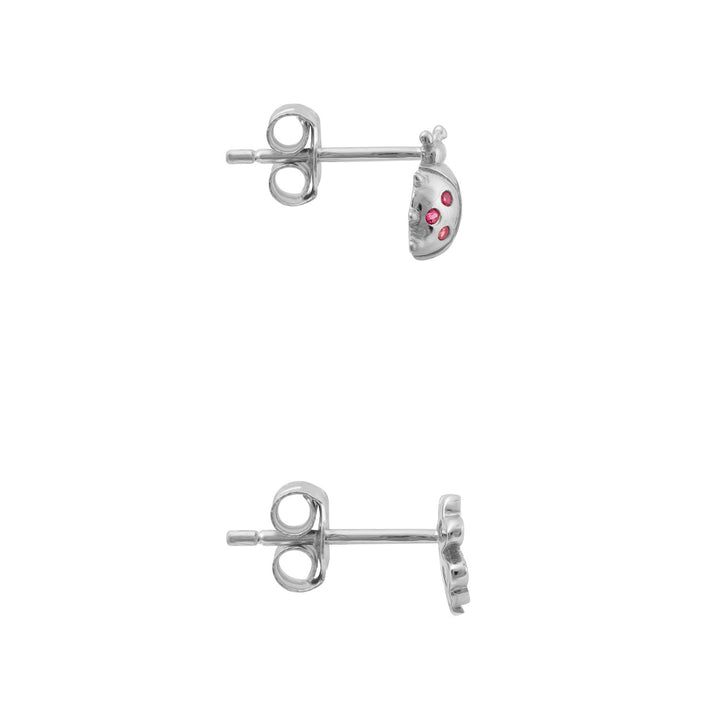 ASYMMETRICAL SILVER EARRINGS FORTUNE
