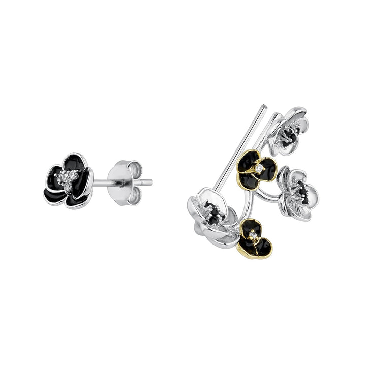 ORECCHINI ASIMMETRICI FLEUR D&