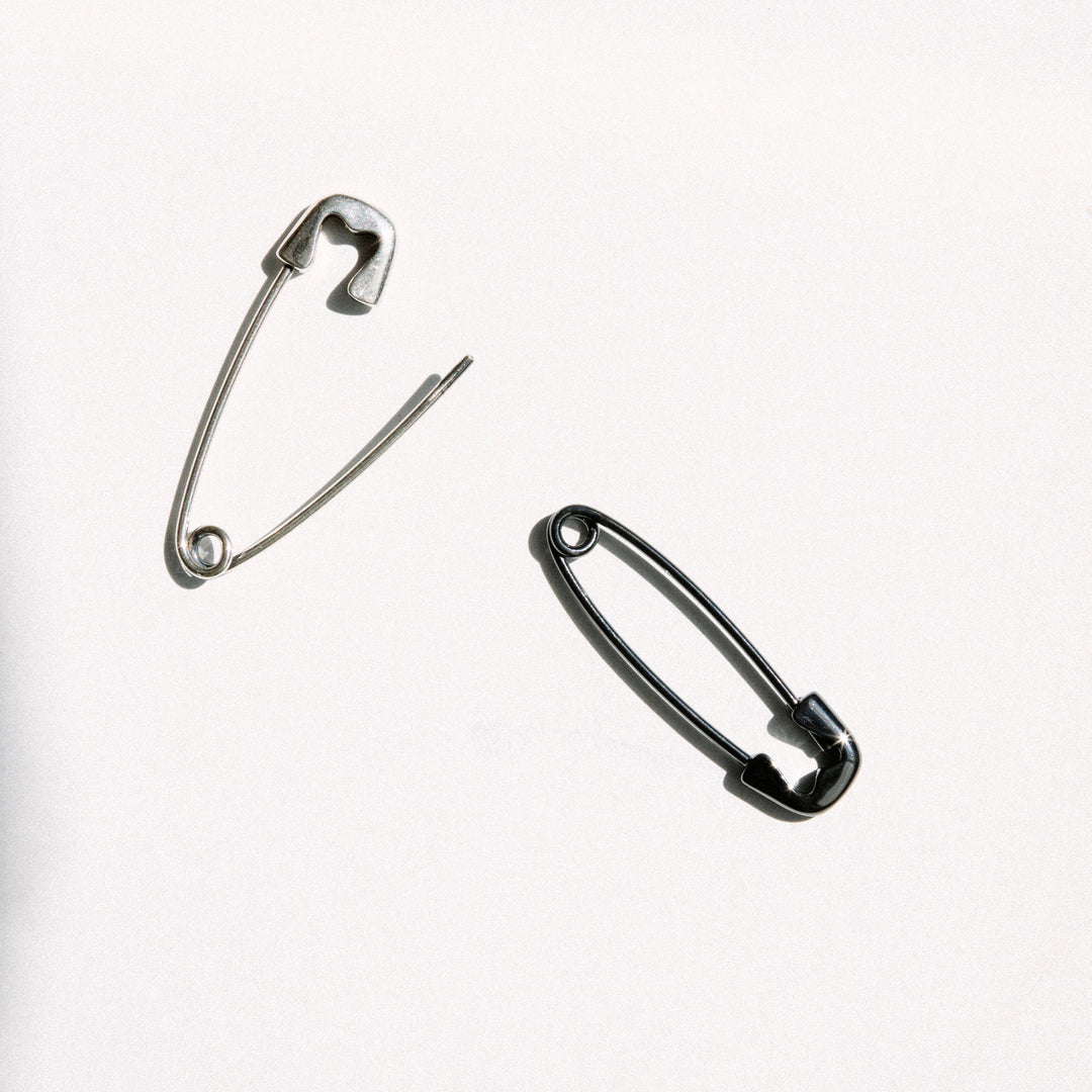 LEMNER STERLING SILVER HOOP PIERCING EARRING