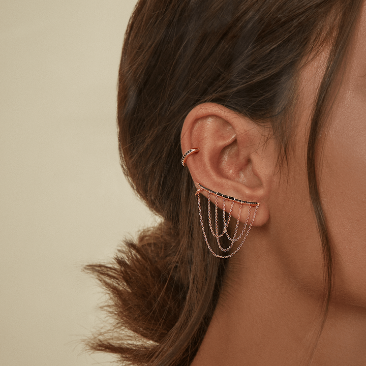 PENDIENTE TREPADOR MERARI - Blissou Jewelry