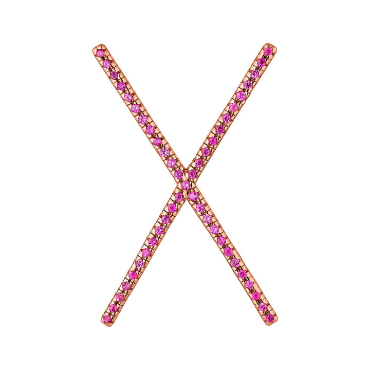 BRINCO PIERCING OURO ROSA XXL XA