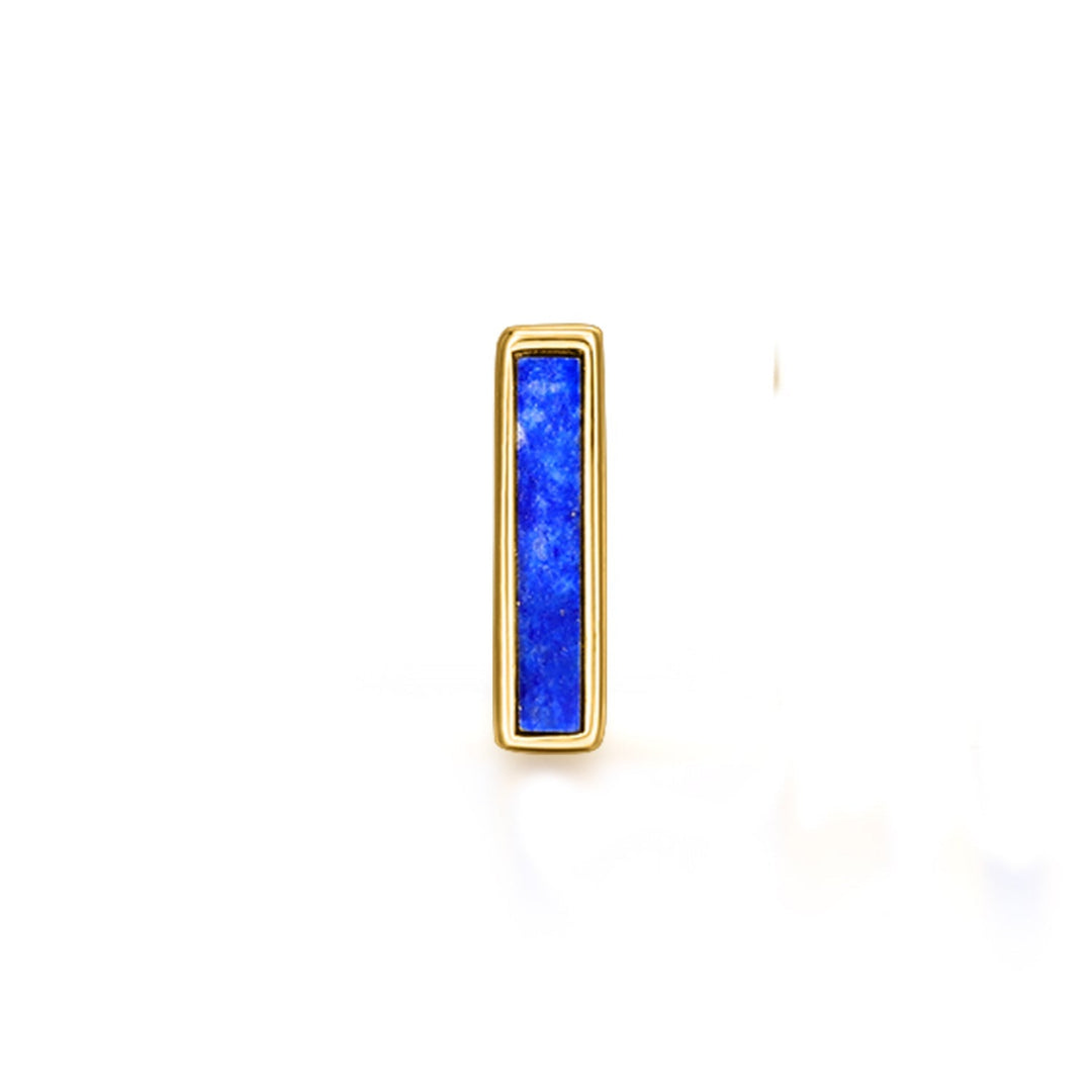 PIERCING OORBEL RING LAPISLAZULI CEILAN