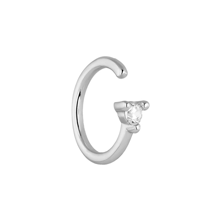 ORECCHINO PIERCING CERCHIO IN ARGENTO LIGHT MINIMALIST