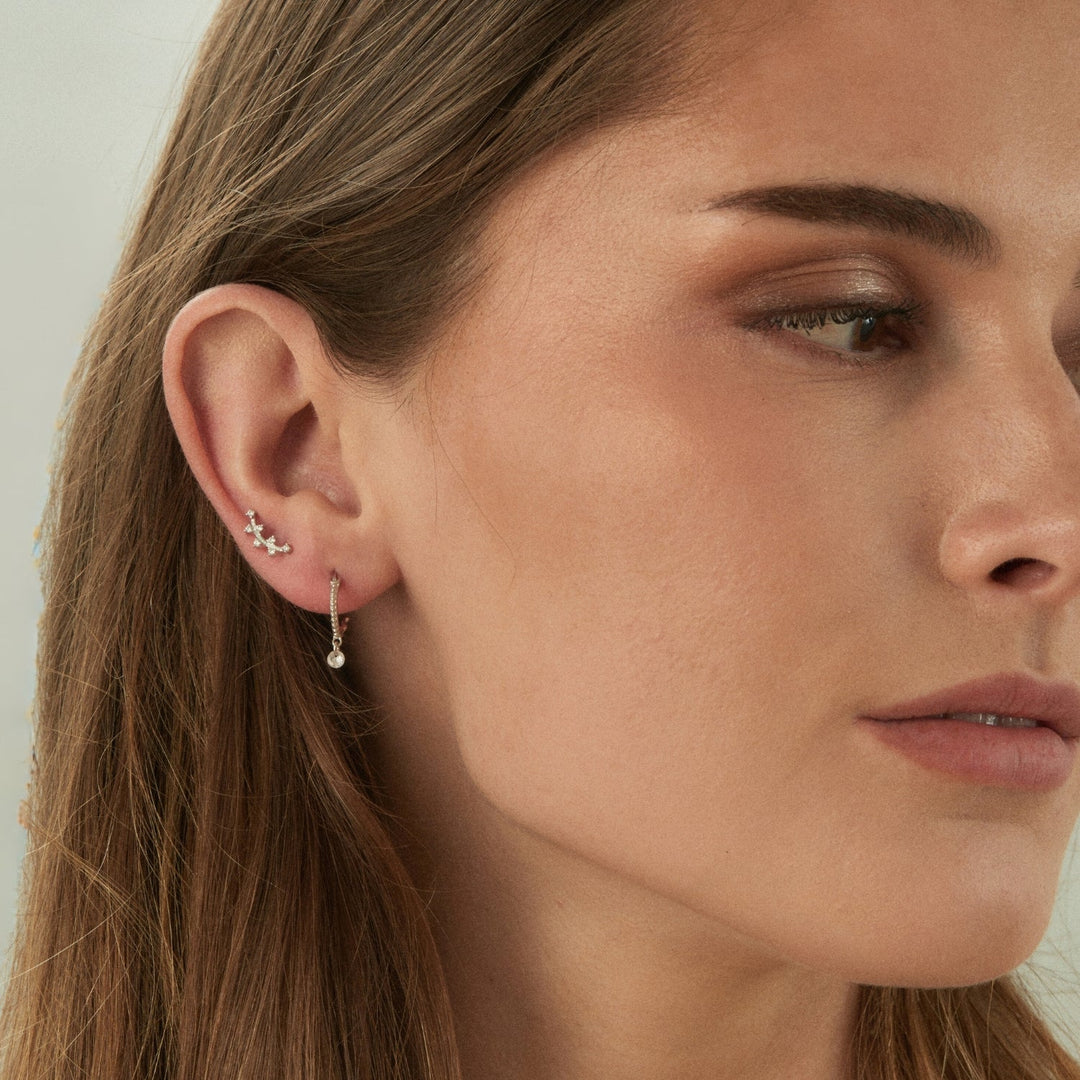 ORECCHINO PIERCING CERCHIO IN ARGENTO CHIC-W