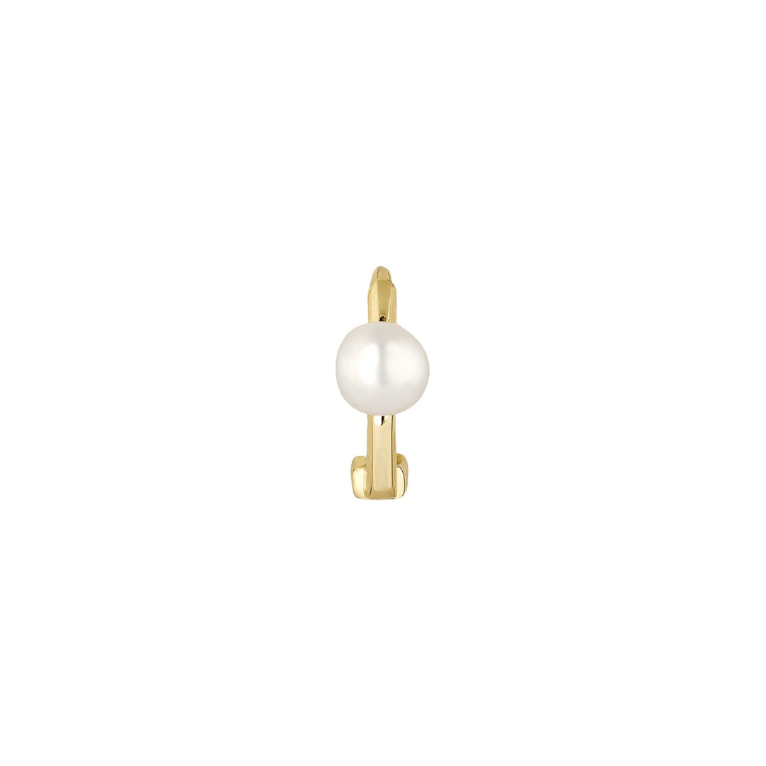 PENDIENTE PIERCING ARO PERLE BLANCHE