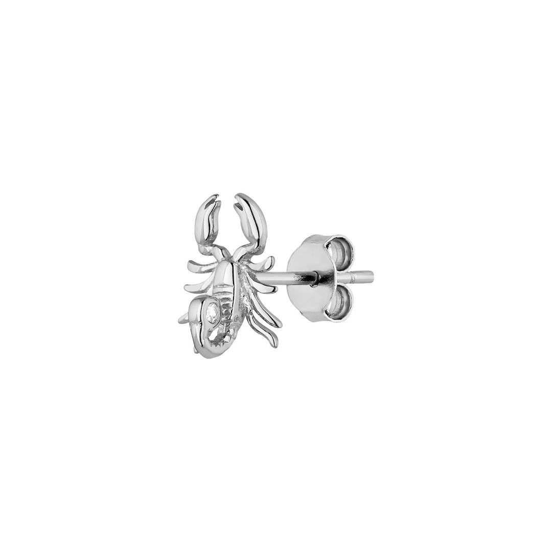 PIERCING-Ohrring aus Silber Skorpion