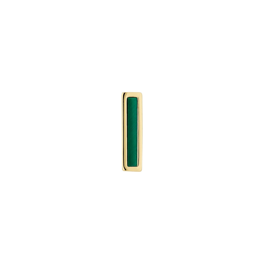 PIERCING-Ohrring Ring Gelbgold Ceilan