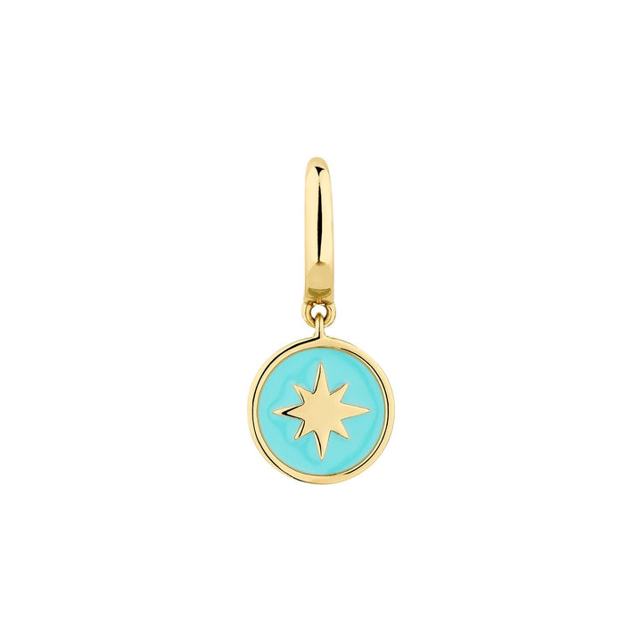 PENDIENTE PIERCING ARO ORO AMARILLO ELODIE