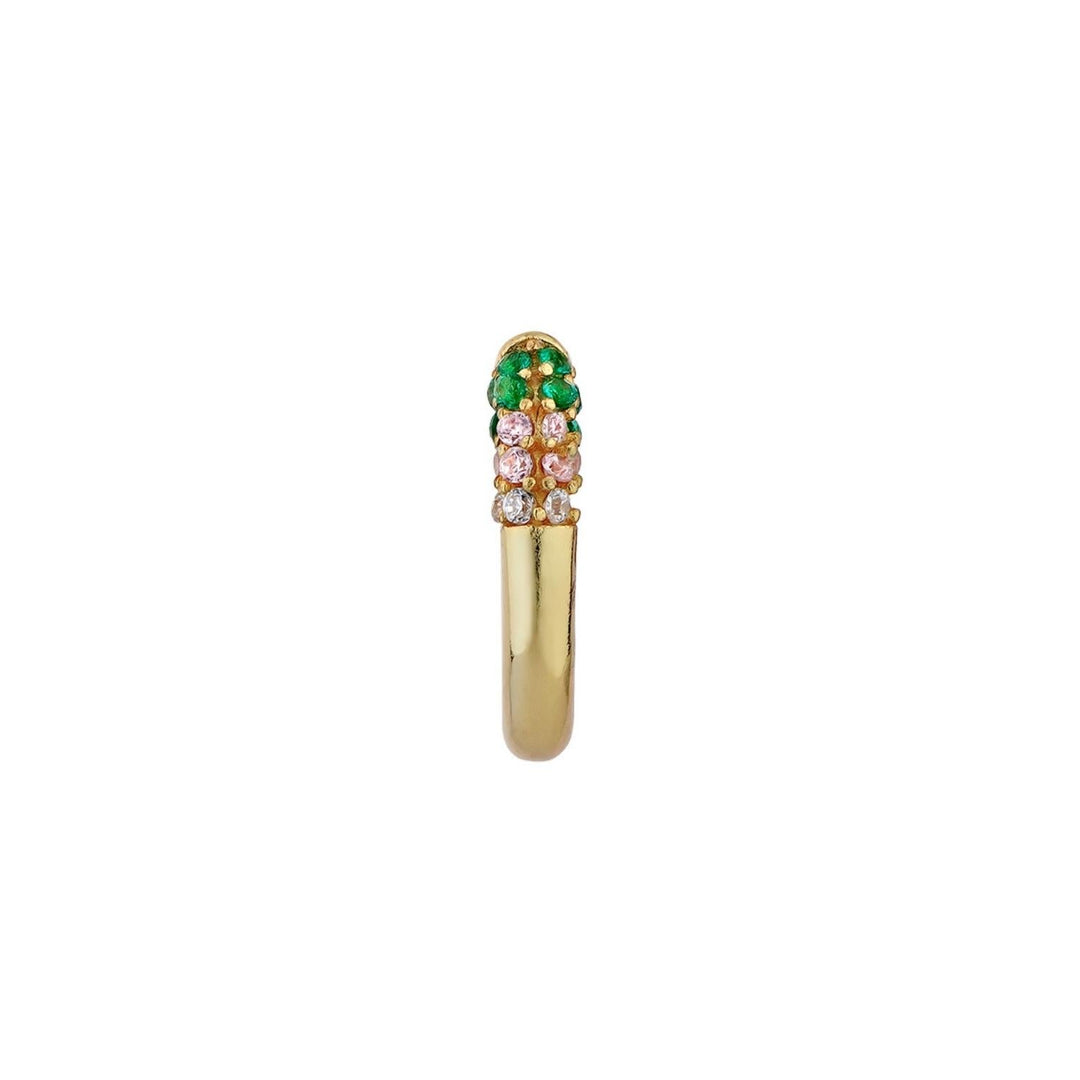 Ohrring Piercing Ring Gelbgold Tutti Frutti  