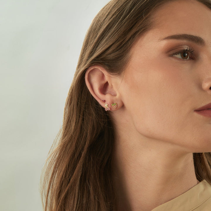 ORECCHINO PIERCING ORO GIALLO PRINCESSE-TRAGUS