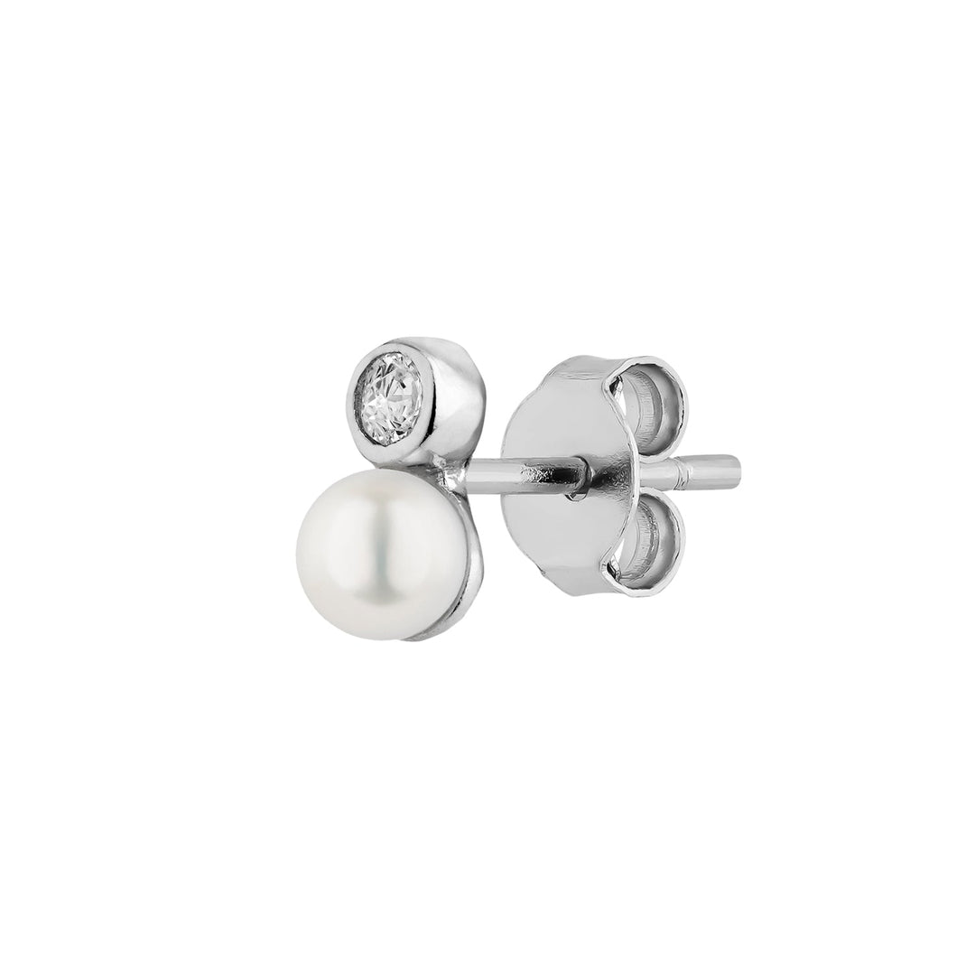 MEHETIA PIERCING-Ohrring aus Silber