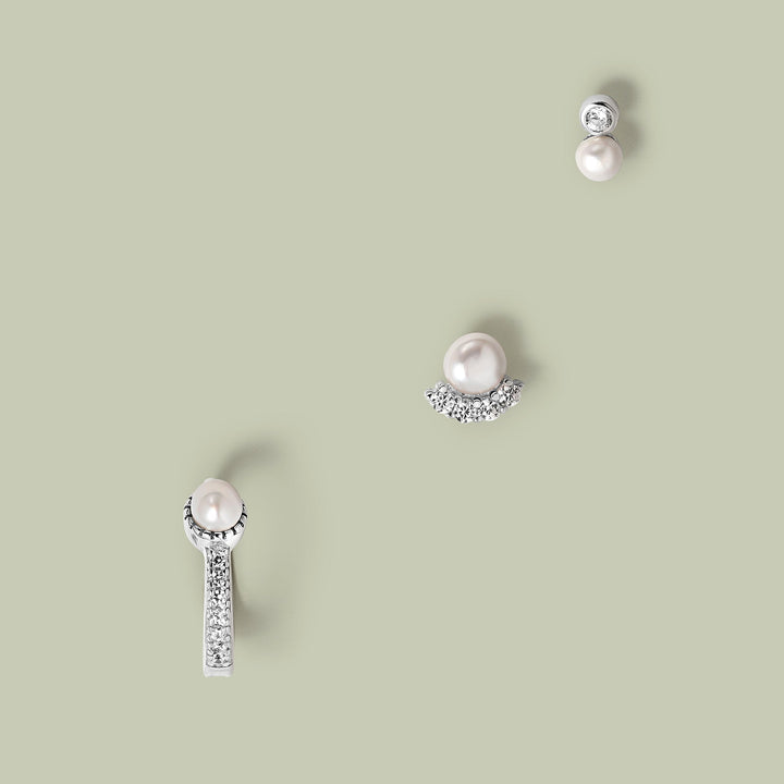MEHETIA PIERCING-Ohrring aus Silber