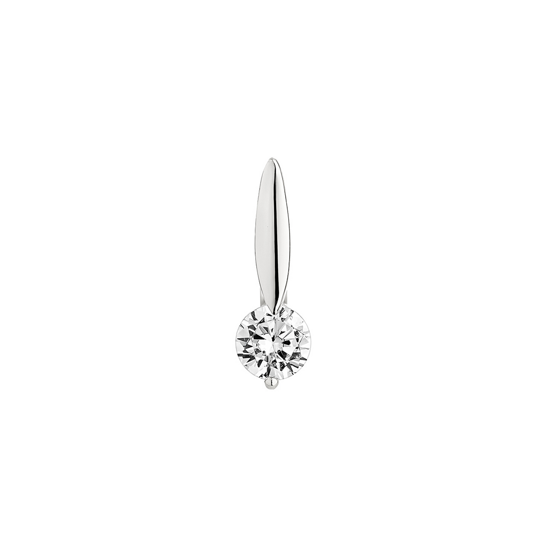 PIERCING OHRRING RING AUS SILBER MINA
