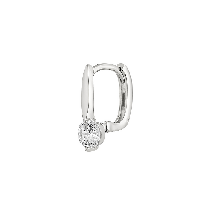 PIERCING OHRRING RING AUS SILBER MINA