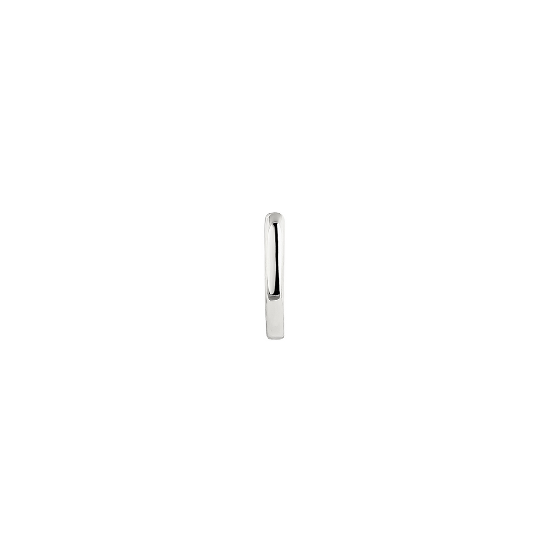 SILVER HOOP PIERCING EARRING LAYNA