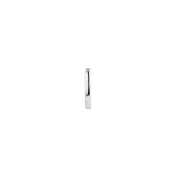 SILVER HOOP PIERCING EARRING LAYNA