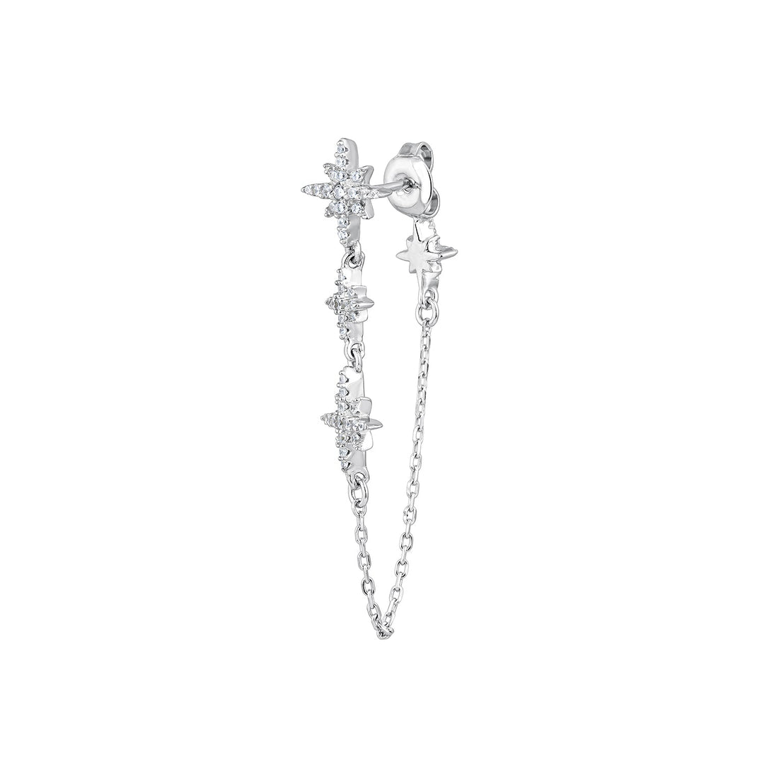 PIERCING ZILVER CASIOPEA