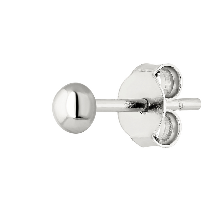 PIERCING ZILVER POMPOM
