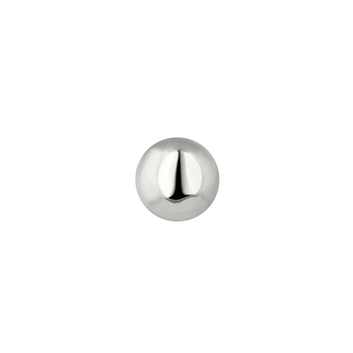 PIERCING ZILVER POMPOM