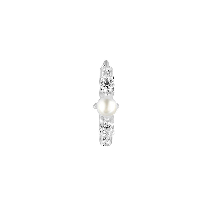 ZILVEREN PIERCING OORRING AKIRA