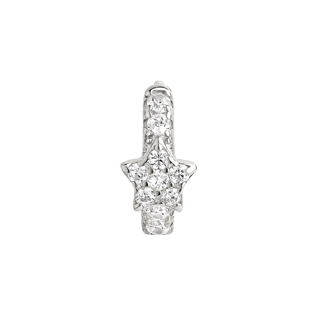ORECCHINO PIERCING CERCHIO IN ARGENTO DASH