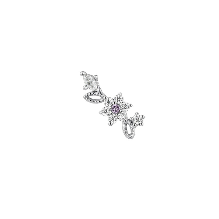 JARDIN ROMANTIQUE SILVER PIERCING EARRING