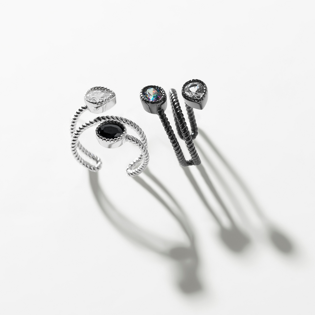 EAR CUFF EN ARGENT CATHARSIS POLIFORME