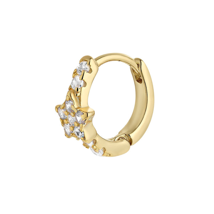 Ohrring Piercing Ring Dash  