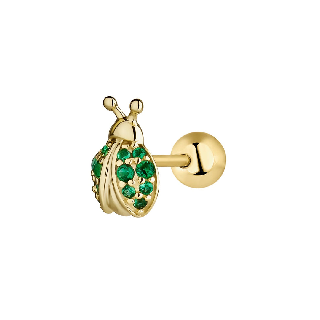 PIERCING OHRSCHMUCK COCCINELLE
