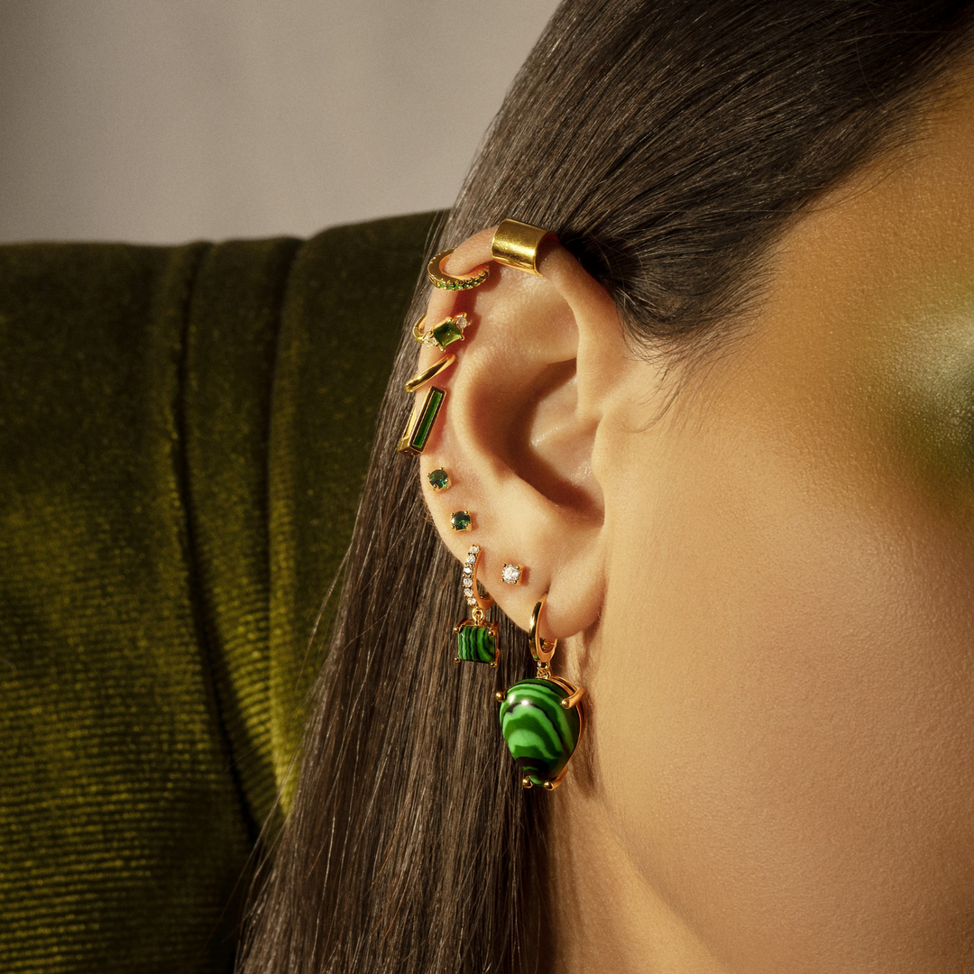 LATIKA PIERCE RING AUS GELBGOLD