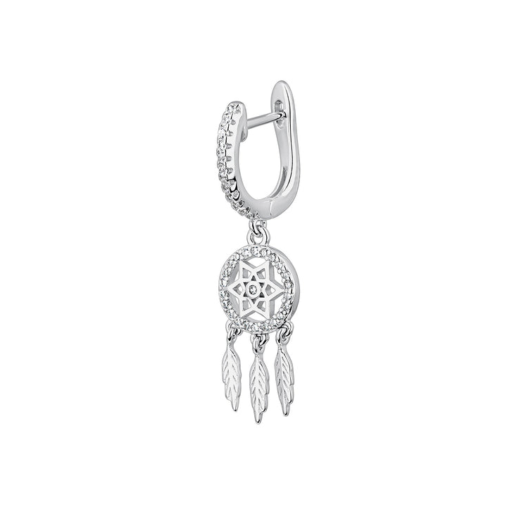 PENDIENTE PIERCING ARO DREAM CATCHER