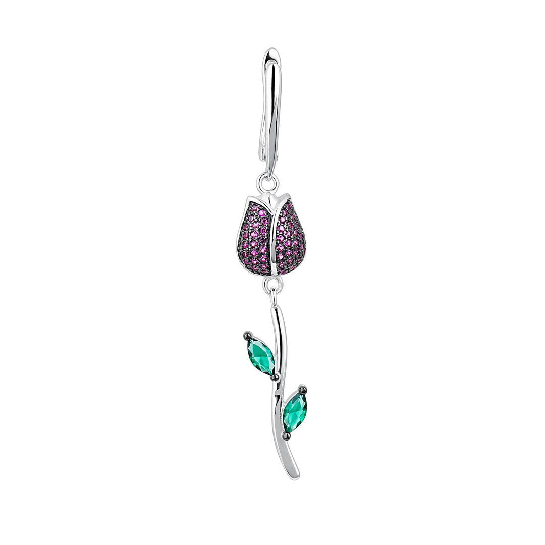 BRINCO PIERCING ARGOLA ROSE-L