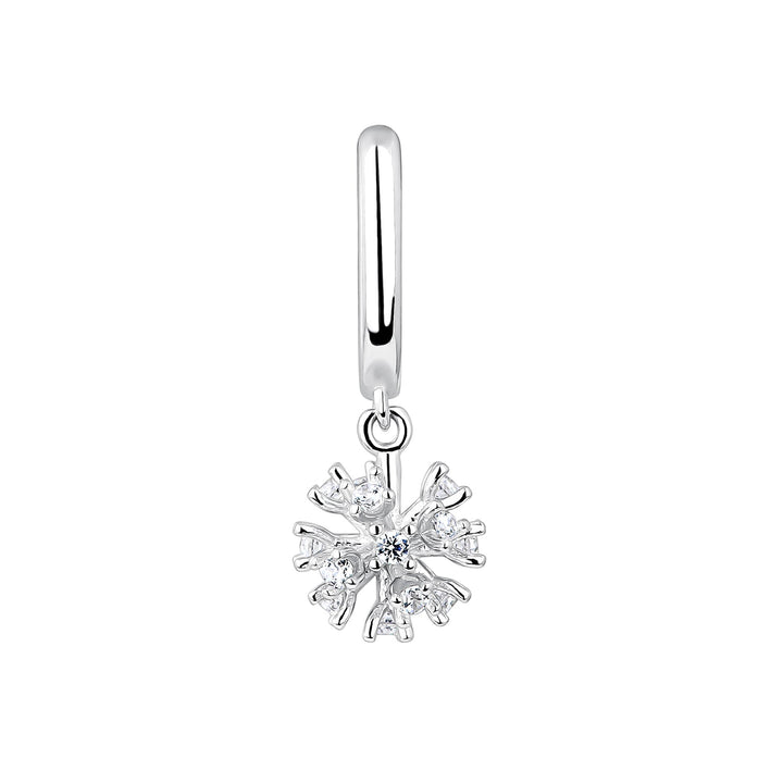 SPARKLING EXPLOSION HOOP PIERCING EARRING