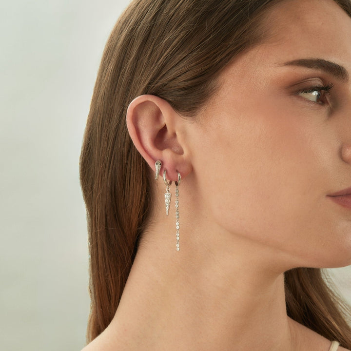 HOOP PIERCING EARRING SAKURA