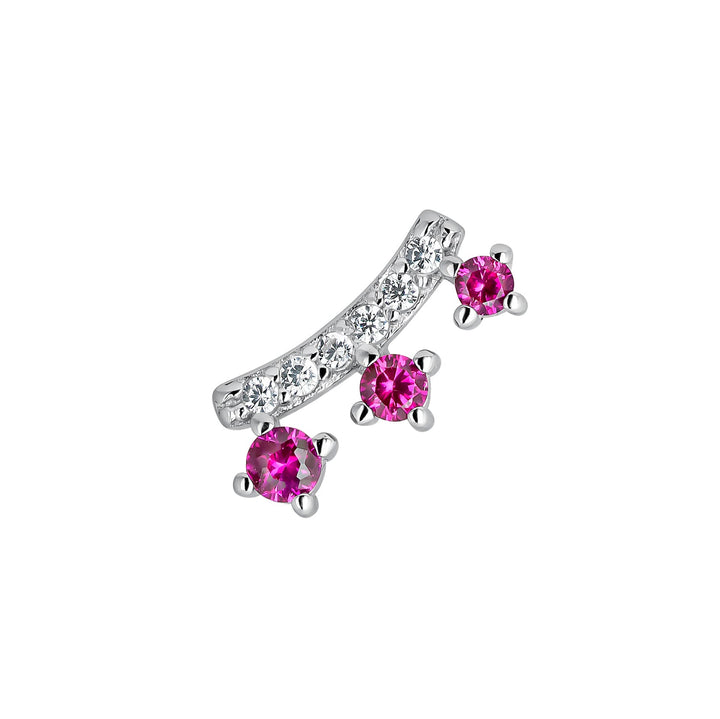 SILBERNER PIERCING OHRRING DEVA