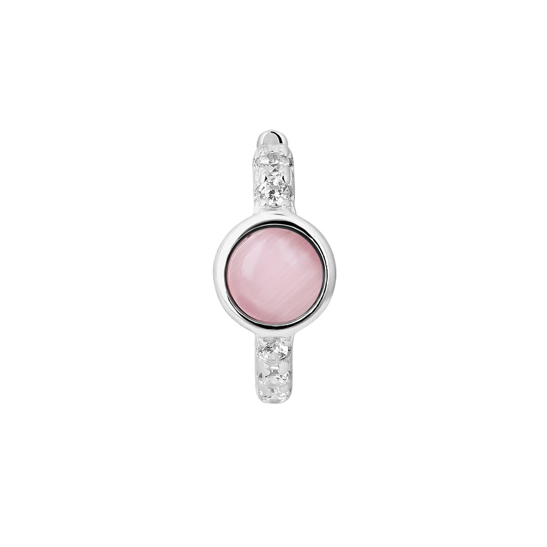PENDIENTE PIERCING ARO DE PLATA ZURI