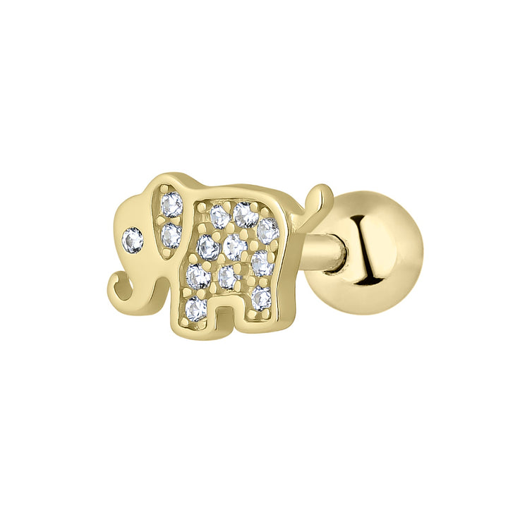 ORECCHINO PIERCING LUCKY ELEPHANT