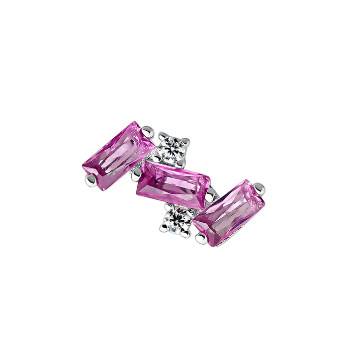 SILBERNER PIERCING OHRRING CIRA