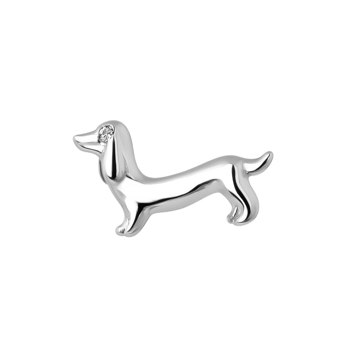 SILBERNER PIERCING OHRRING CUTE PET