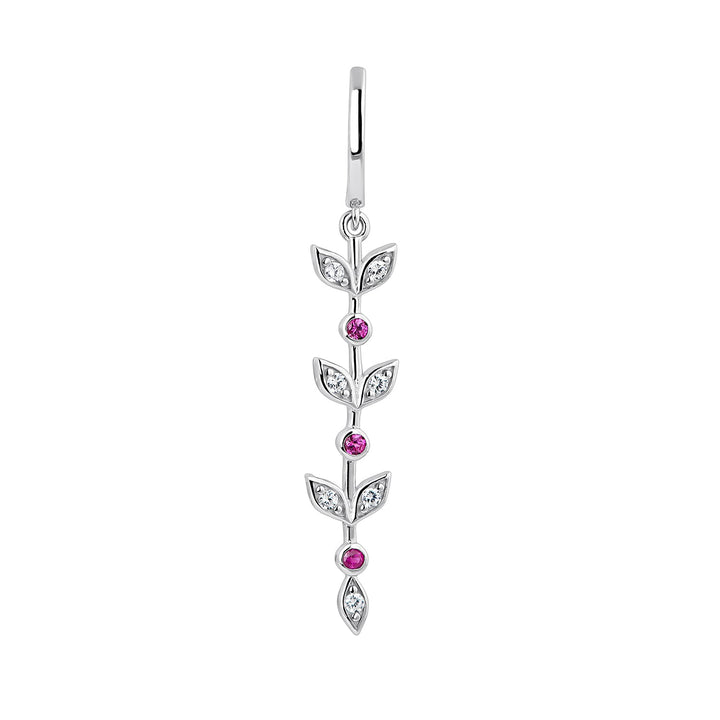 SILBERNER PIERCING OHRRING MORGANA