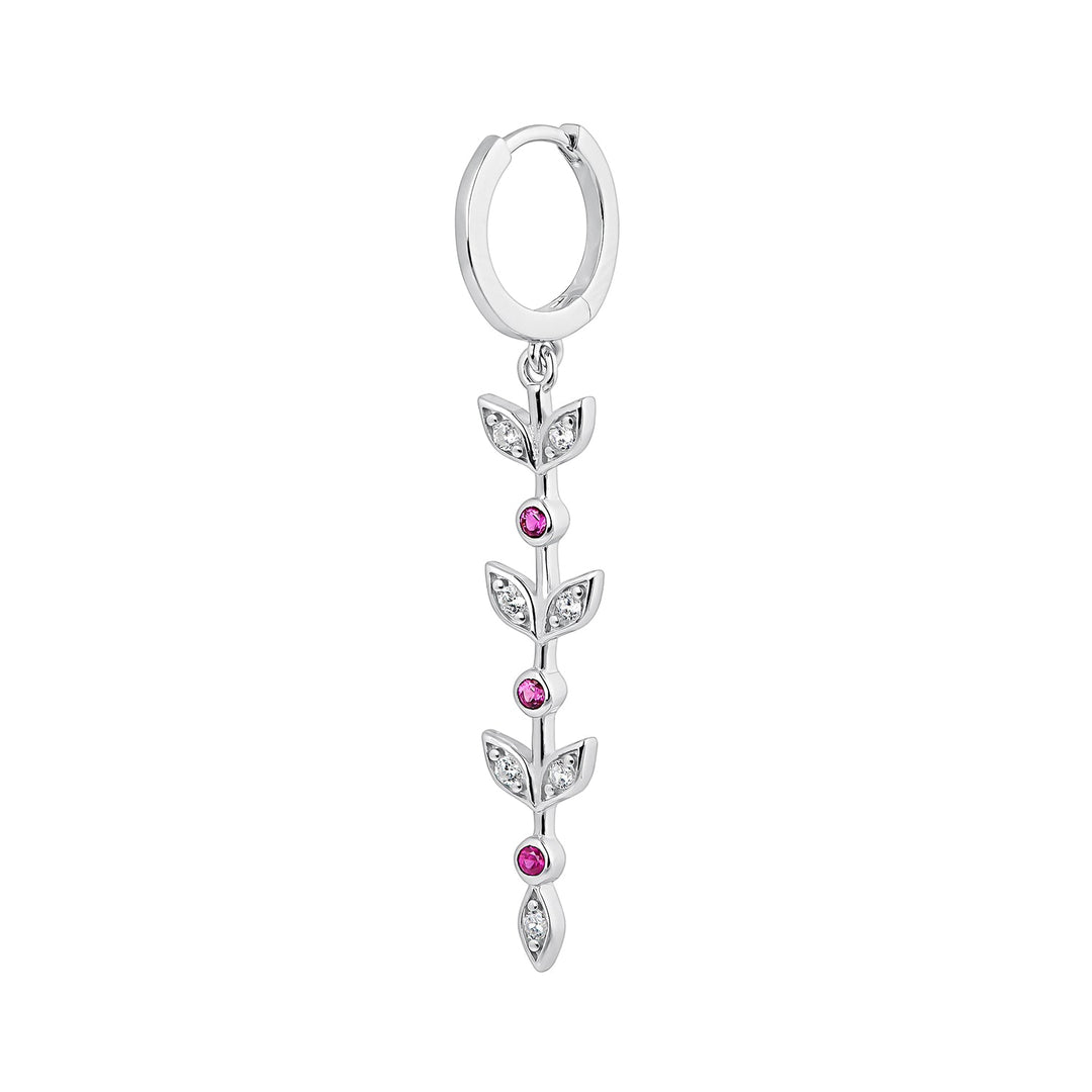 SILBERNER PIERCING OHRRING MORGANA