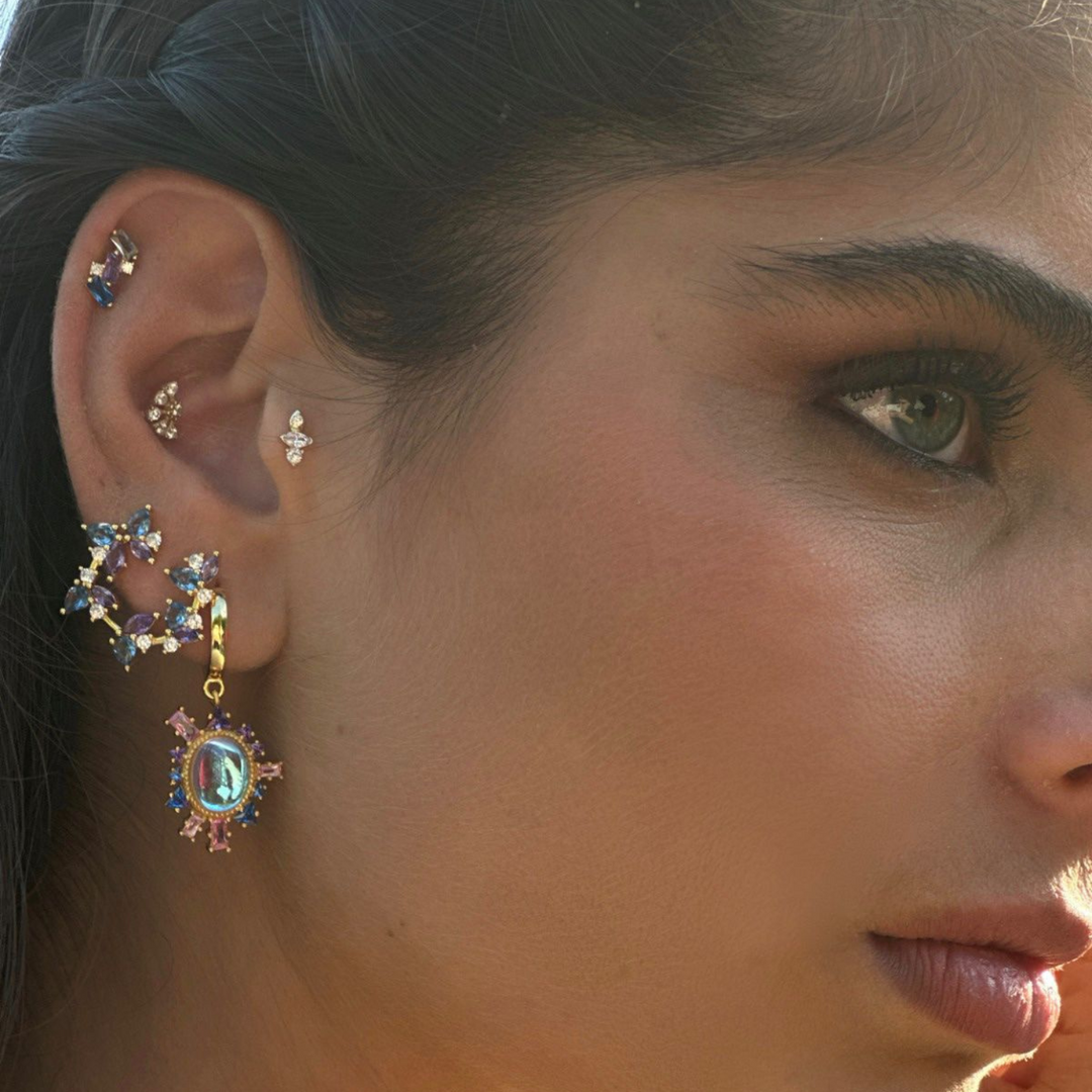 ASYMMETRICAL EARRINGS ALANA