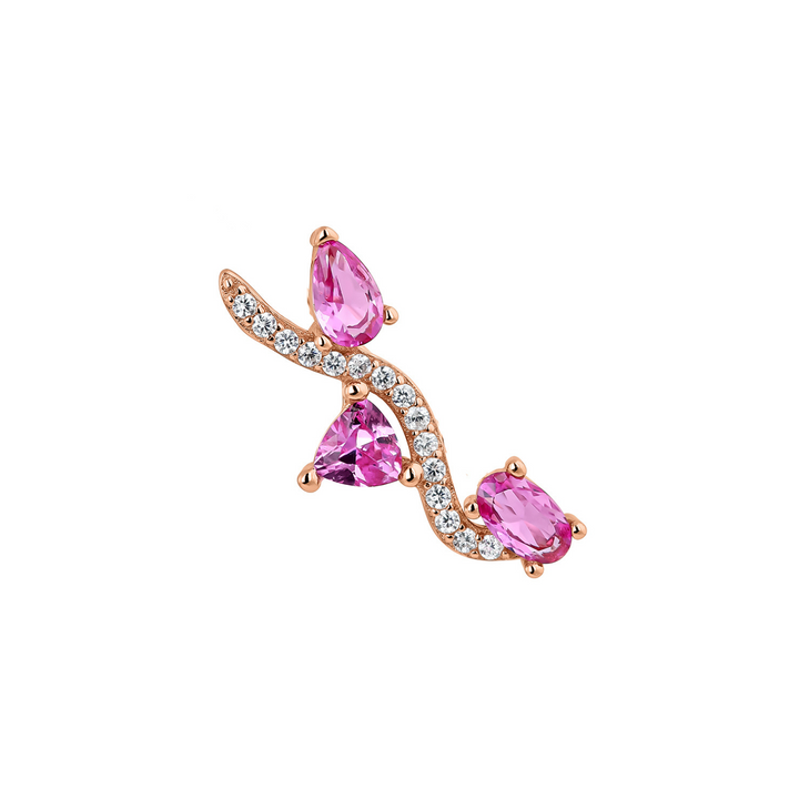 ROSE GOLD CLIMBER EARRING AVANI