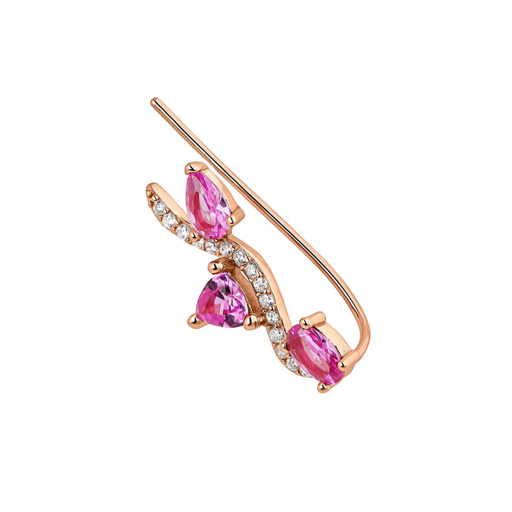 ROSE GOLD CLIMBER EARRING AVANI