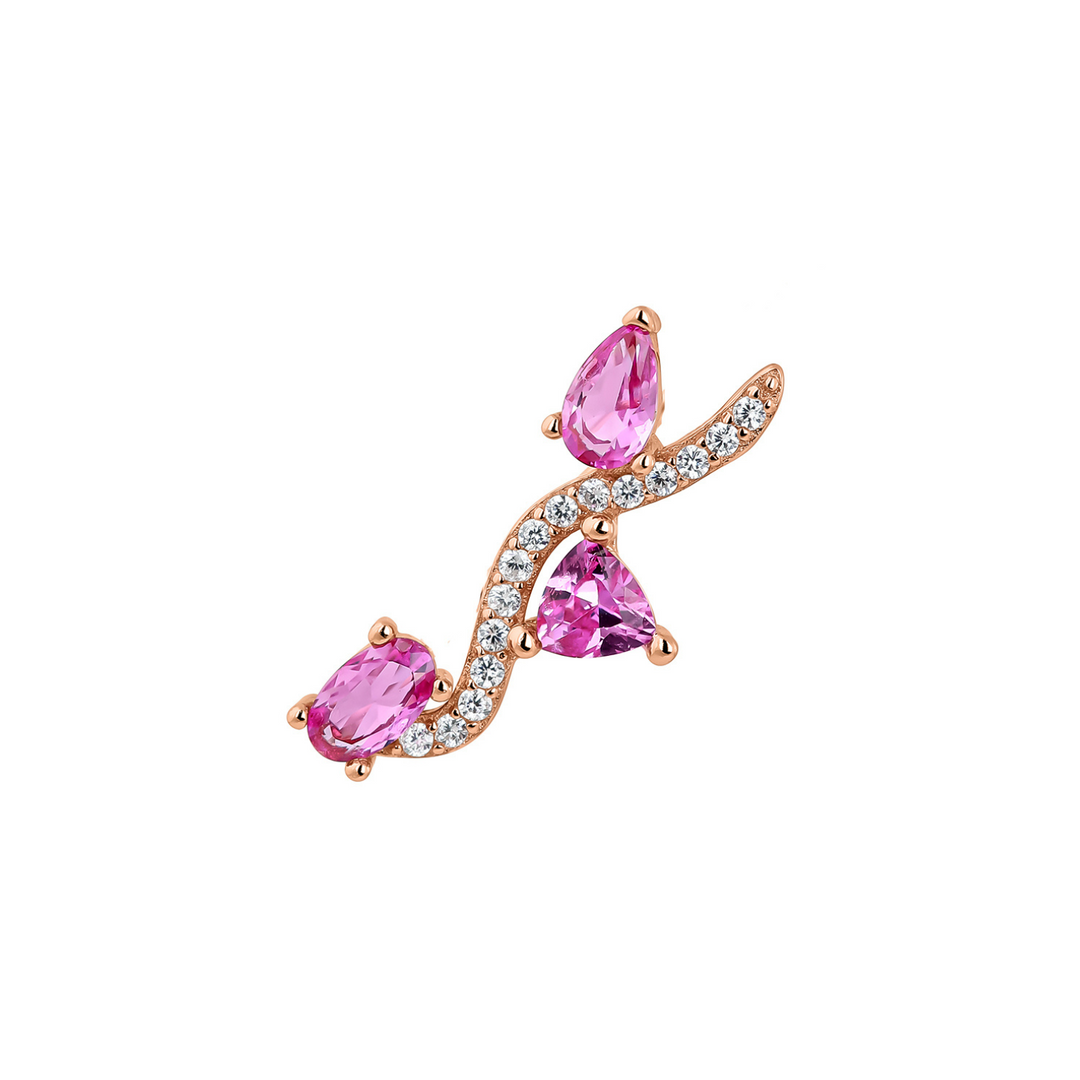ROSE GOLD CLIMBER EARRING AVANI