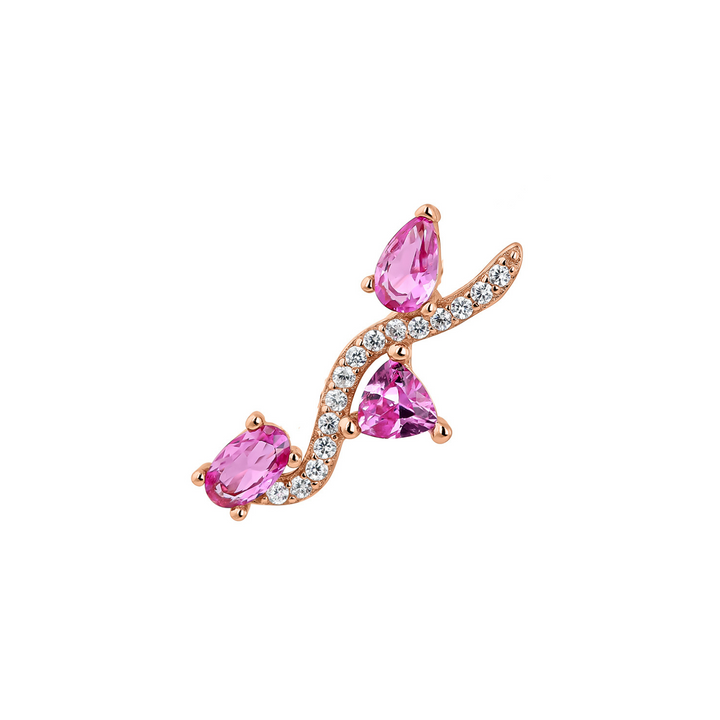 ROSE GOLD CLIMBER EARRING AVANI